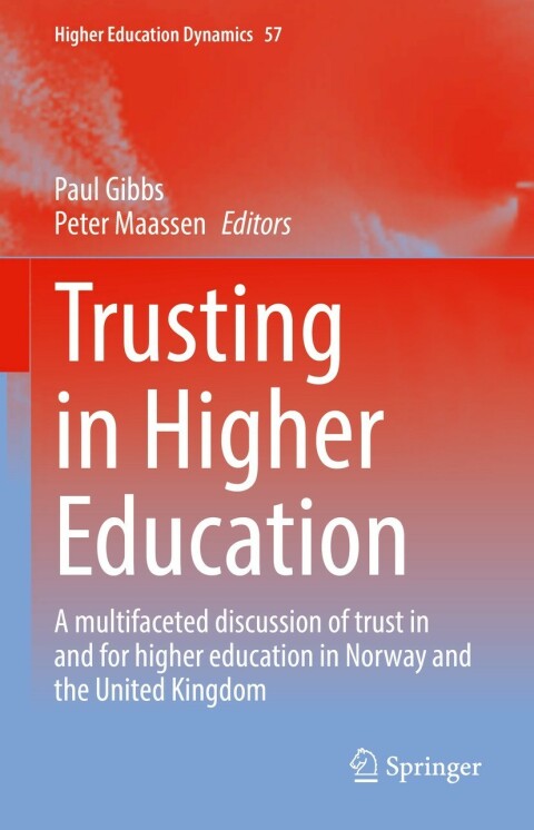 Cover image for book Trusting in Higher Education