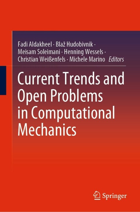 Cover image for book Current Trends and Open Problems in Computational Mechanics