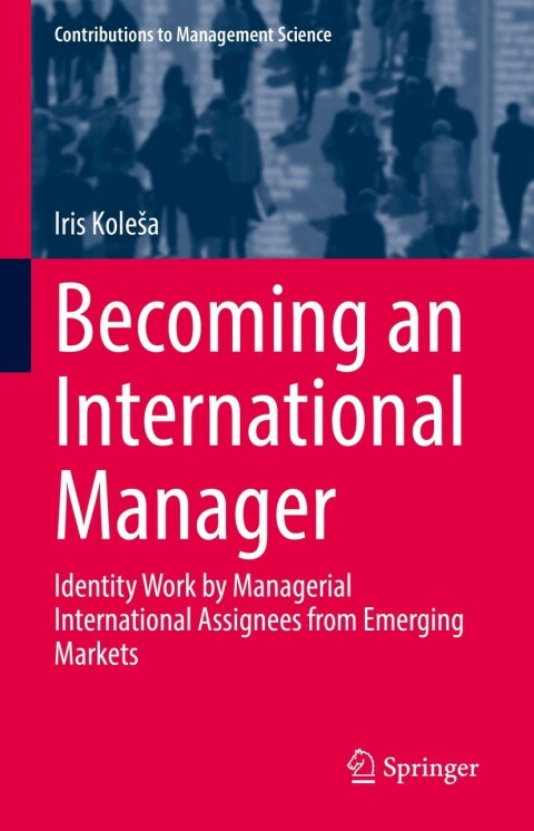 Cover image for book Becoming an International Manager