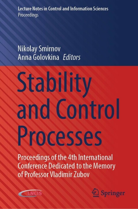Cover image for book Stability and Control Processes