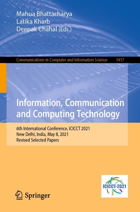 Cover image for book Information, Communication and Computing Technology