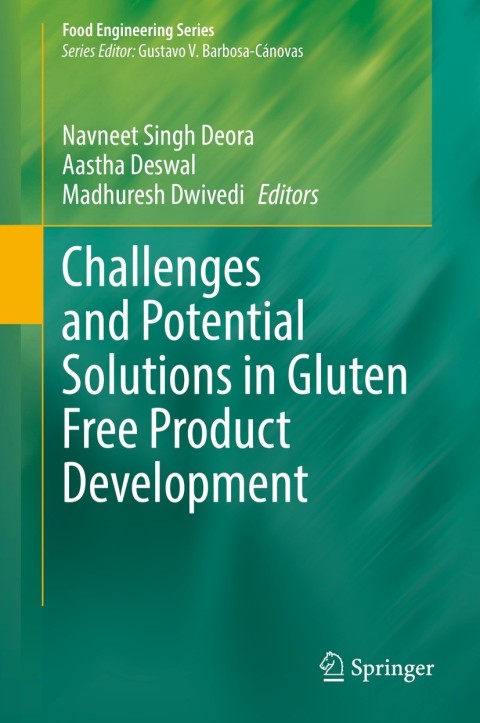 Cover image for book Challenges and Potential Solutions in Gluten Free Product Development