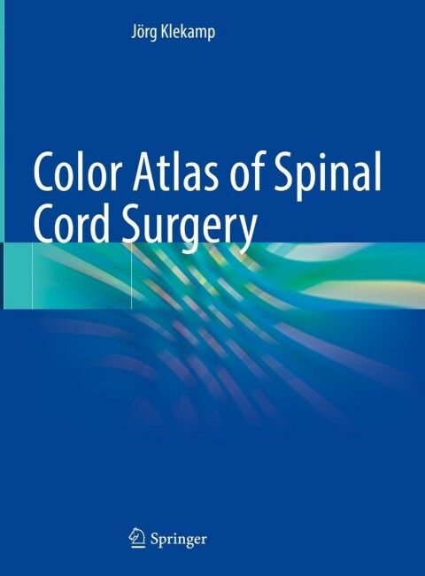 Cover image for book Color Atlas of Spinal Cord Surgery