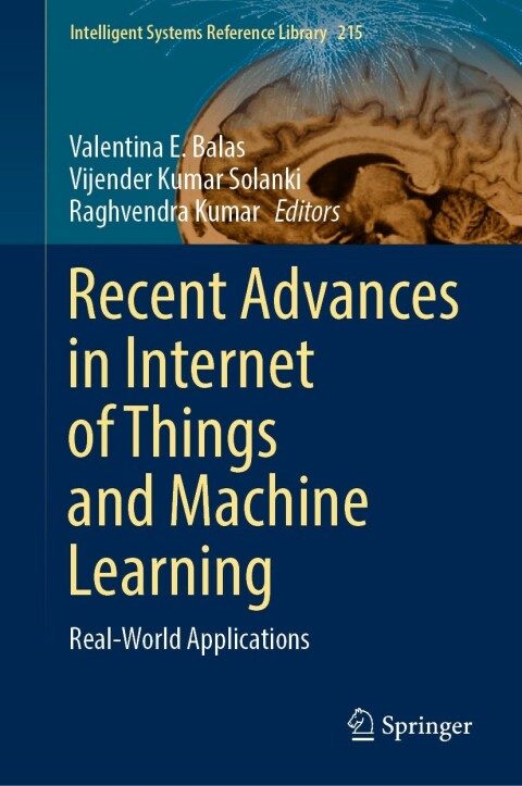 Cover image for book Recent Advances in Internet of Things and Machine Learning