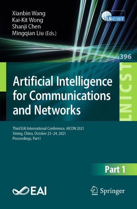 Cover image for book Artificial Intelligence for Communications and Networks