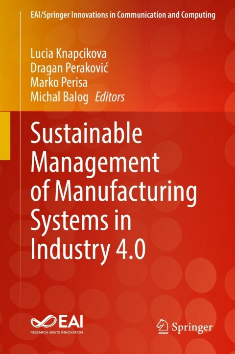 Cover image for book Sustainable Management of Manufacturing Systems in Industry 4.0
