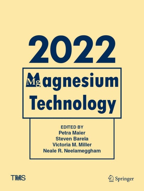 Cover image for book Magnesium Technology 2022