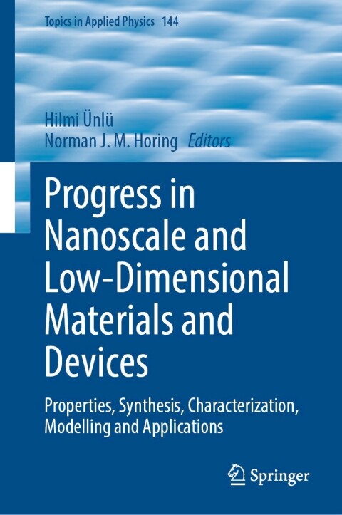 Cover image for book Progress in Nanoscale and Low-Dimensional Materials and Devices