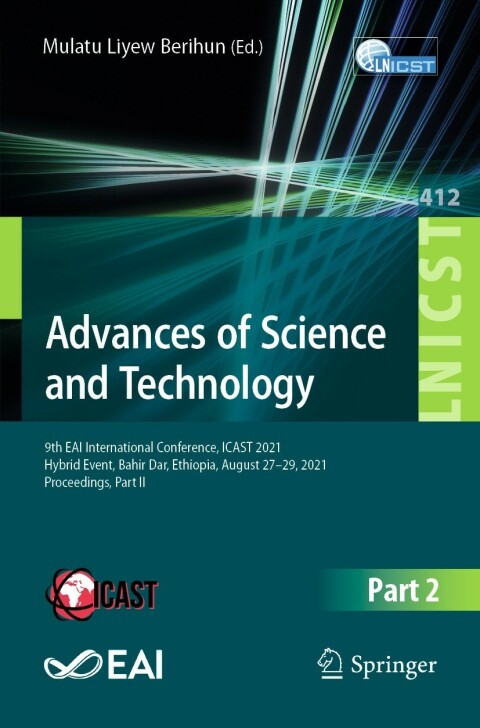 Cover image for book Advances of Science and Technology
