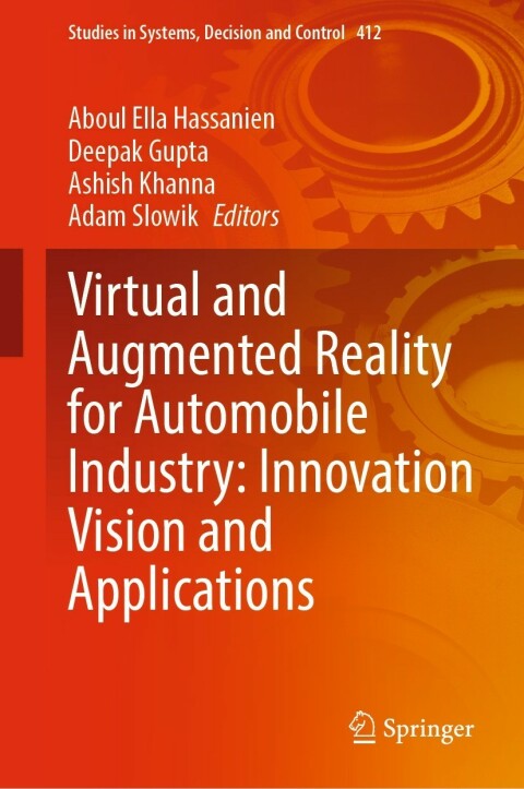 Cover image for book Virtual and Augmented Reality for Automobile Industry: Innovation Vision and Applications