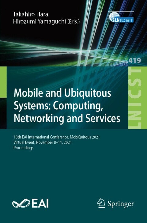 Cover image for book Mobile and Ubiquitous Systems: Computing, Networking and Services