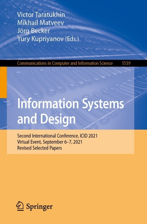 Cover image for book Information Systems and Design
