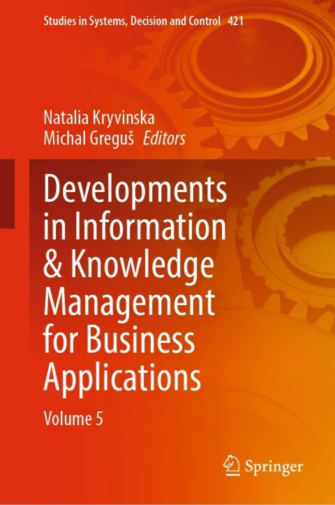 Cover image for book Developments in Information & Knowledge Management for Business Applications