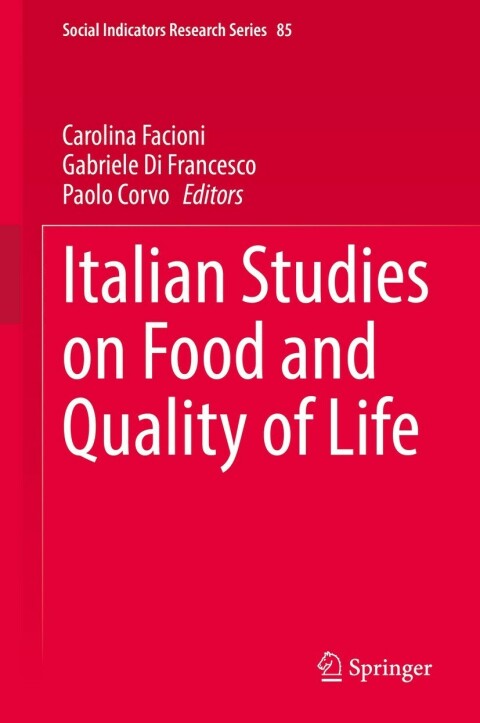 Cover image for book Italian Studies on Food and Quality of Life