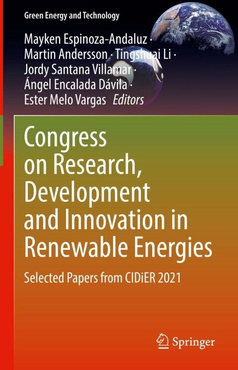 Cover image for book Congress on Research, Development and Innovation in Renewable Energies