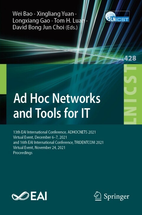 Cover image for book Ad Hoc Networks and Tools for IT