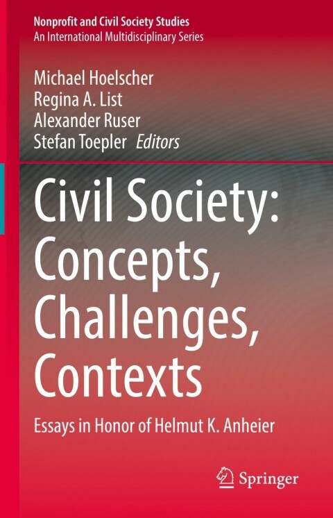 Cover image for book Civil Society: Concepts, Challenges, Contexts