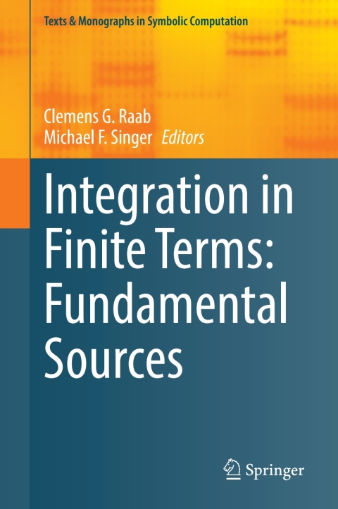 Cover image for book Integration in Finite Terms: Fundamental Sources