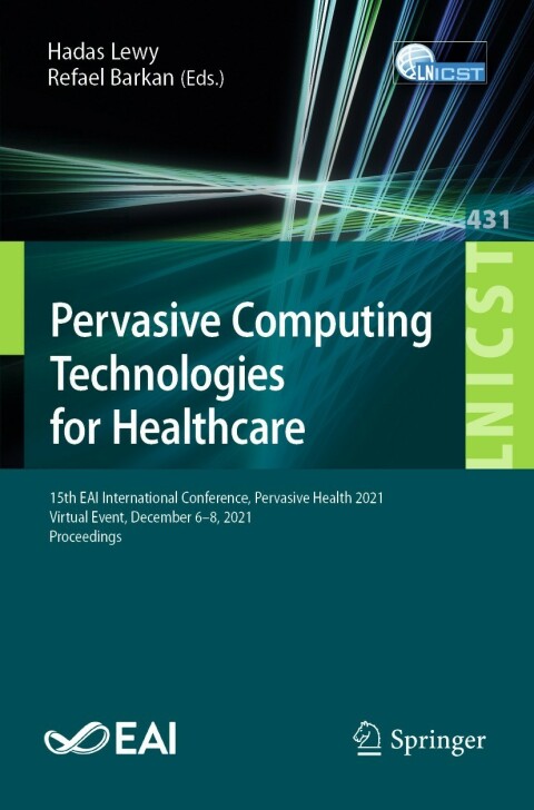 Cover image for book Pervasive Computing Technologies for Healthcare