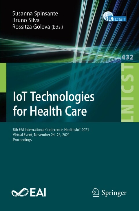Cover image for book IoT Technologies for Health Care