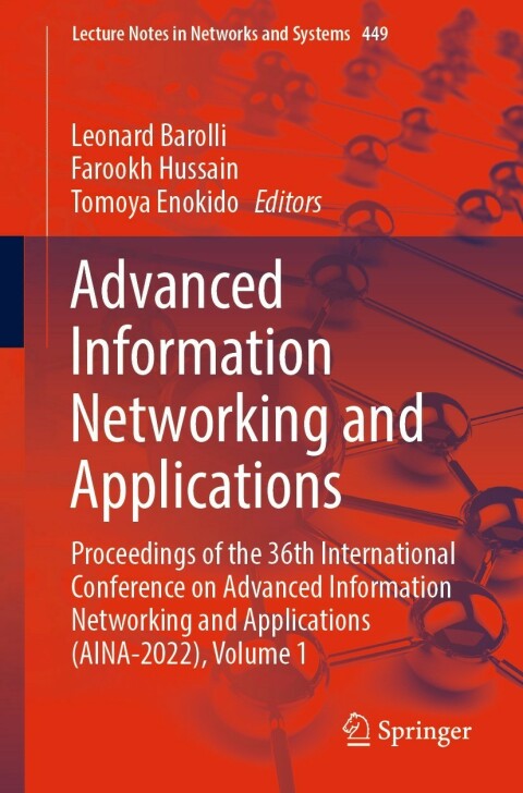 Cover image for book Advanced Information Networking and Applications