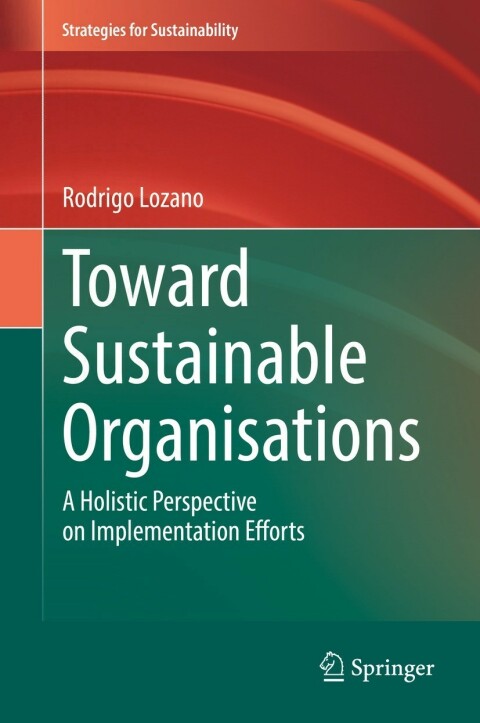 Cover image for book Toward Sustainable Organisations