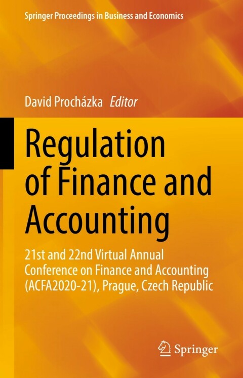 Cover image for book Regulation of Finance and Accounting