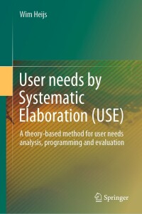 Cover image: User needs by Systematic Elaboration (USE) 9783031020513
