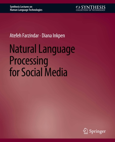 Cover image for book Natural Language Processing&nbsp;for Social Media