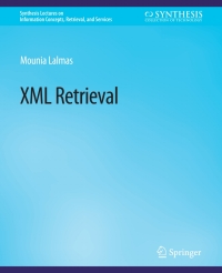 Omslagafbeelding: XML Retrieval 9783031011351