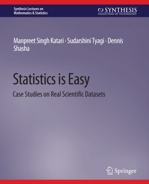Cover image for book Statistics is Easy