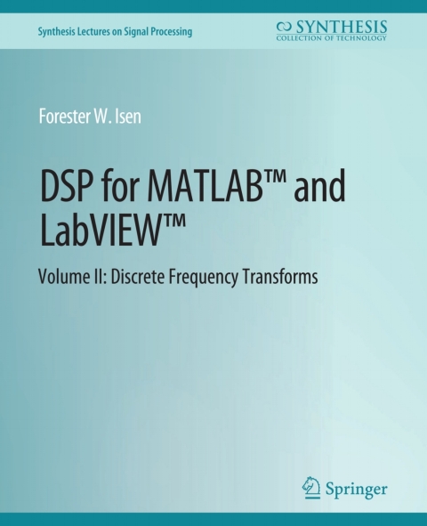 Cover image for book DSP for MATLAB™ and LabVIEW™ II