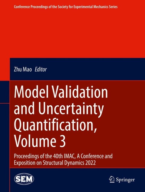 Cover image for book Model Validation and Uncertainty Quantification, Volume 3