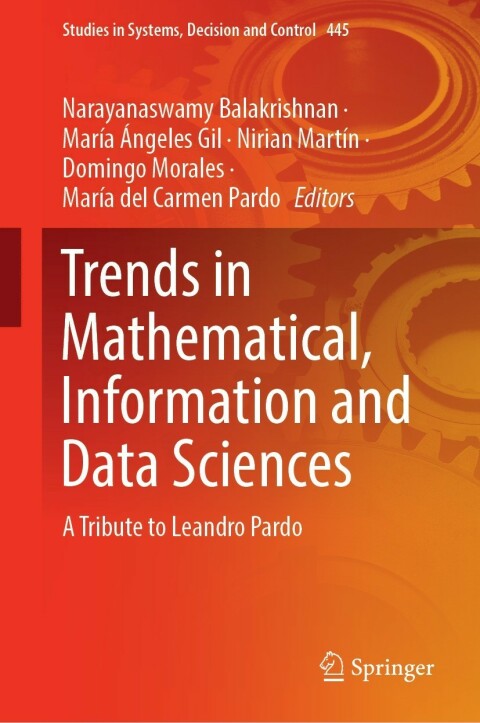 Cover image for book Trends in Mathematical, Information and Data Sciences
