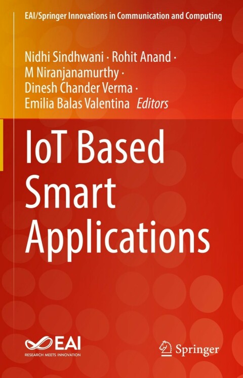 Cover image for book IoT Based Smart Applications
