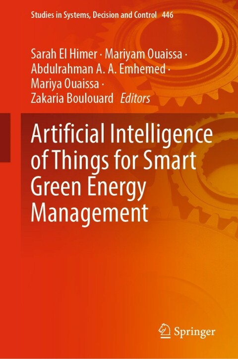 Cover image for book Artificial Intelligence of Things for Smart Green Energy Management