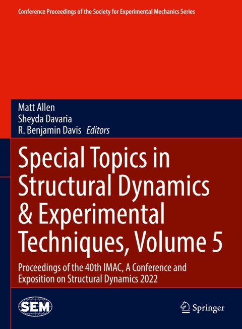 Cover image for book Special Topics in Structural Dynamics & Experimental Techniques, Volume 5