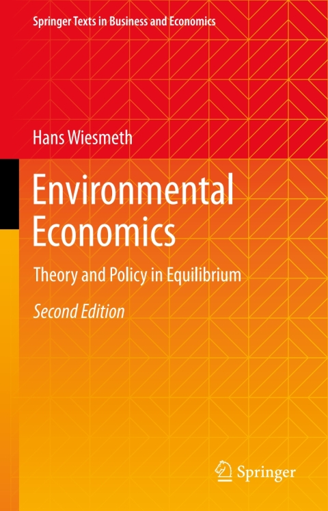 Cover image for book Environmental Economics