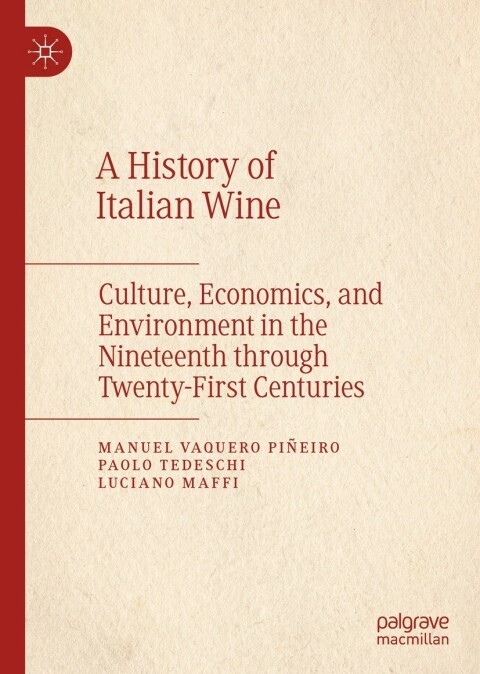 Cover image for book A History of Italian Wine
