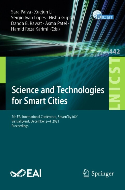 Cover image for book Science and Technologies for Smart Cities