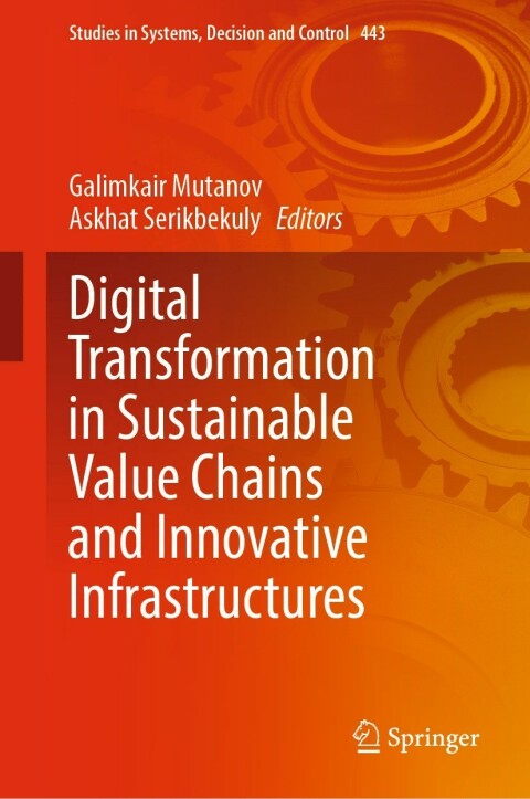 Cover image for book Digital Transformation in Sustainable Value Chains and Innovative Infrastructures