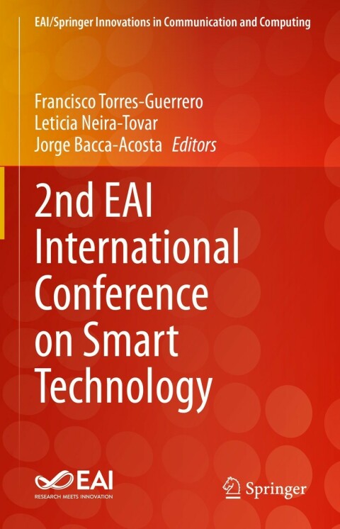 Cover image for book 2nd EAI International Conference on Smart Technology