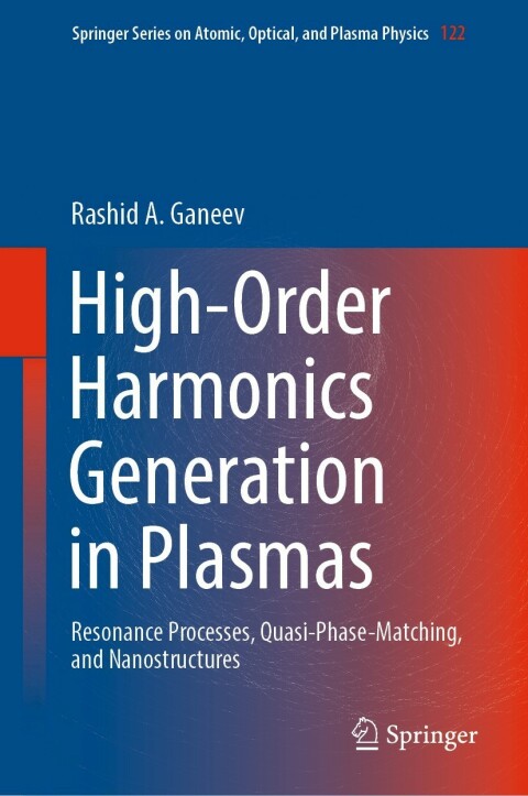 Cover image for book High-Order Harmonics Generation in Plasmas