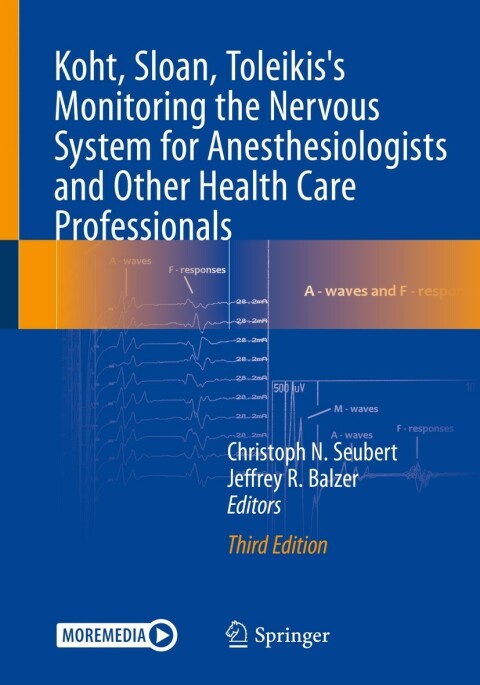 Cover image for book Koht, Sloan, Toleikis's Monitoring the Nervous System for Anesthesiologists and Other Health Care Professionals