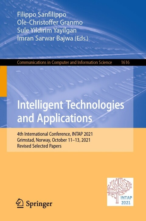 Cover image for book Intelligent Technologies and Applications