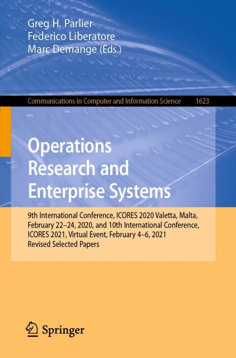 Cover image for book Operations Research and Enterprise Systems