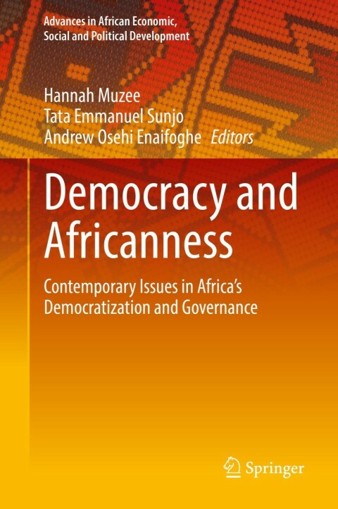 Cover image for book Democracy and Africanness