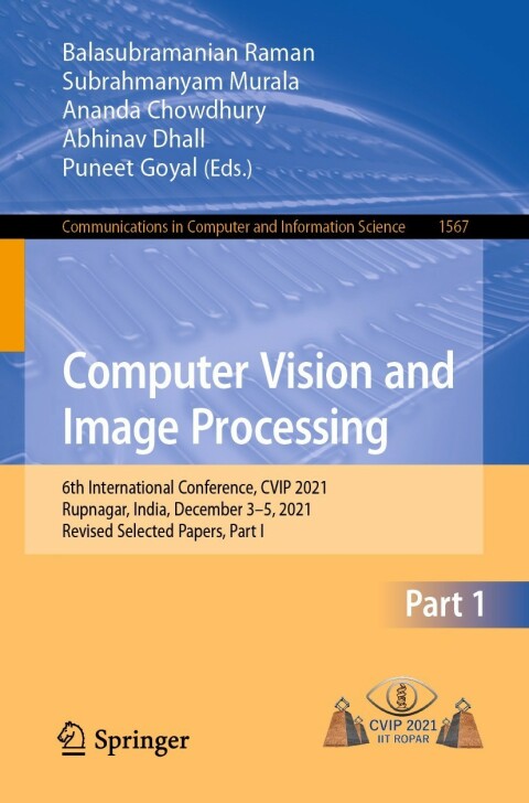 Cover image for book Computer Vision and Image Processing