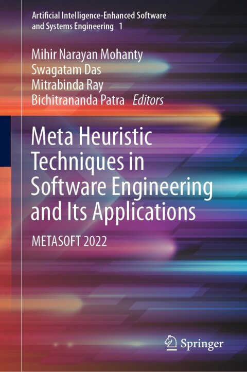 Cover image for book Meta Heuristic Techniques in Software Engineering and Its Applications