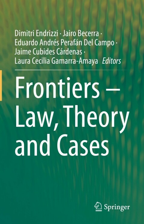 Cover image for book Frontiers – Law, Theory and Cases